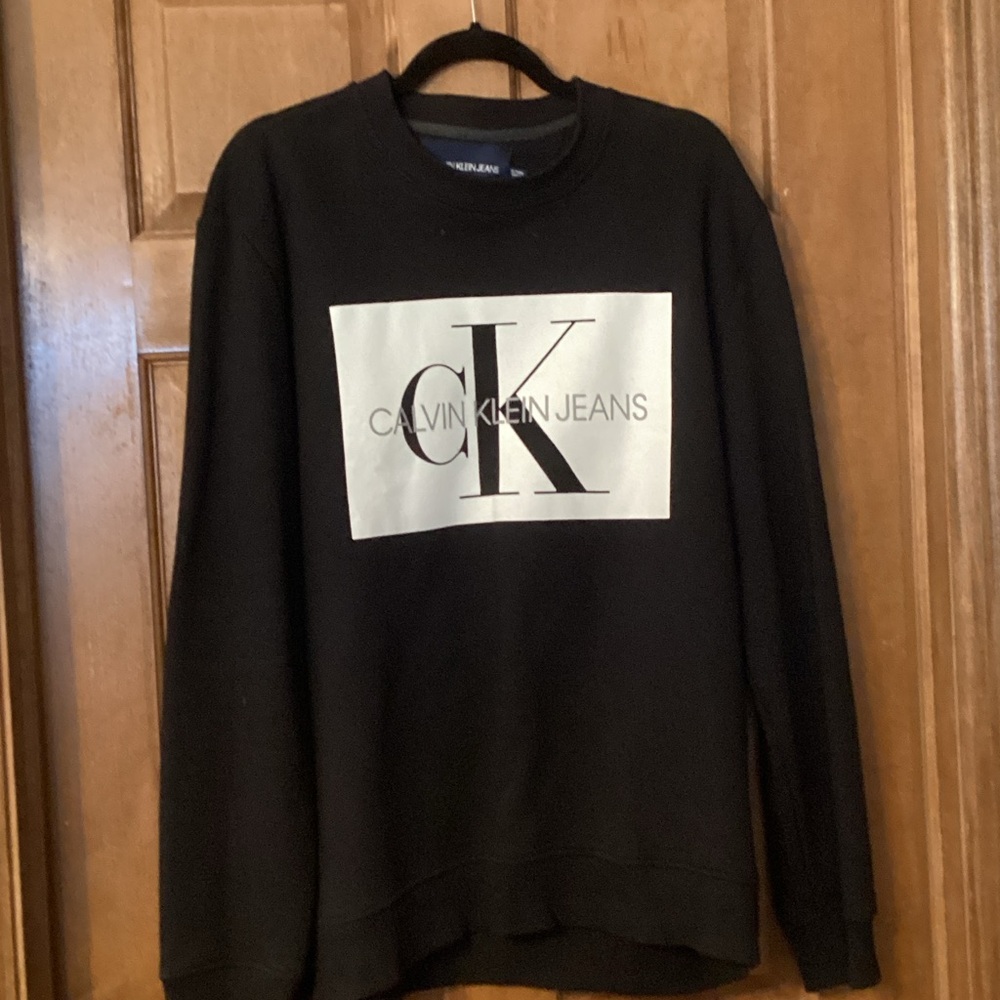 Calvin Klein Black Crewneck Sweater